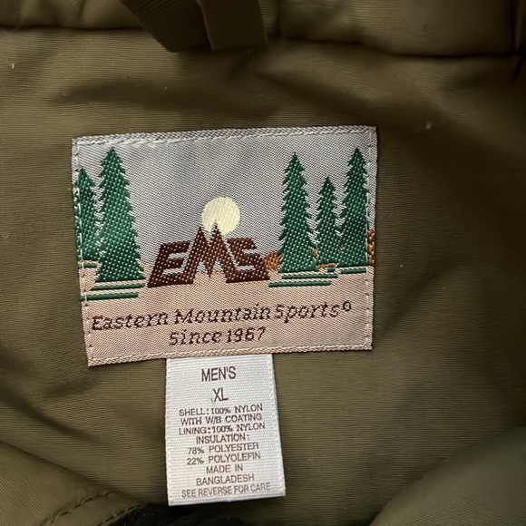 Eastern Mountain Sports Men’s Parka Coat Size XL - Picture 8 of 11